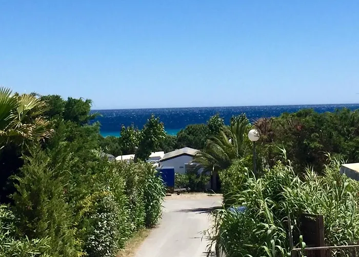 Mobil De Pampelonne Sur Un Tres Bel Emplacement Surplombant La Baie De Pampelonne Parque de Campismo *